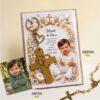 Kit Lembrancinha personalizada de batizado com foto e chaveiro