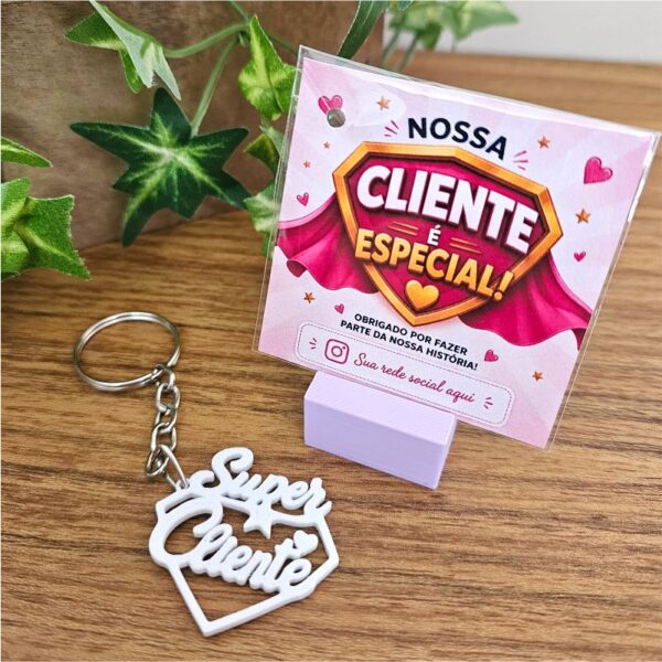 1 Kit Lembrancinha mini chaveirinhos brindes para clientes