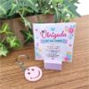 4 Kit Lembrancinha mini chaveirinhos brindes para clientes